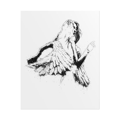 White Angel Rolled Poster Limited Edition