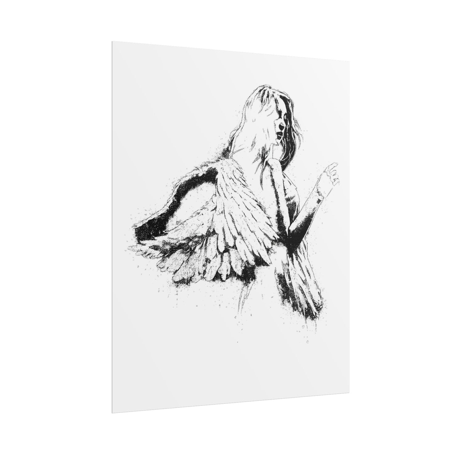 White Angel Rolled Poster Limited Edition