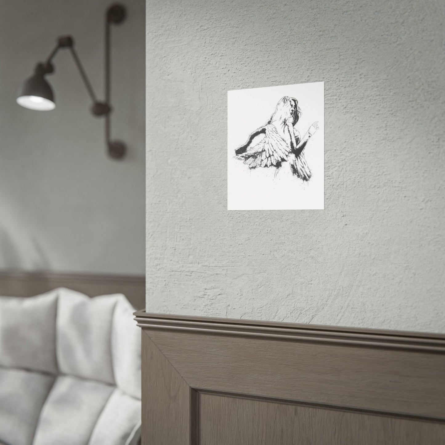 White Angel Rolled Poster Limited Edition