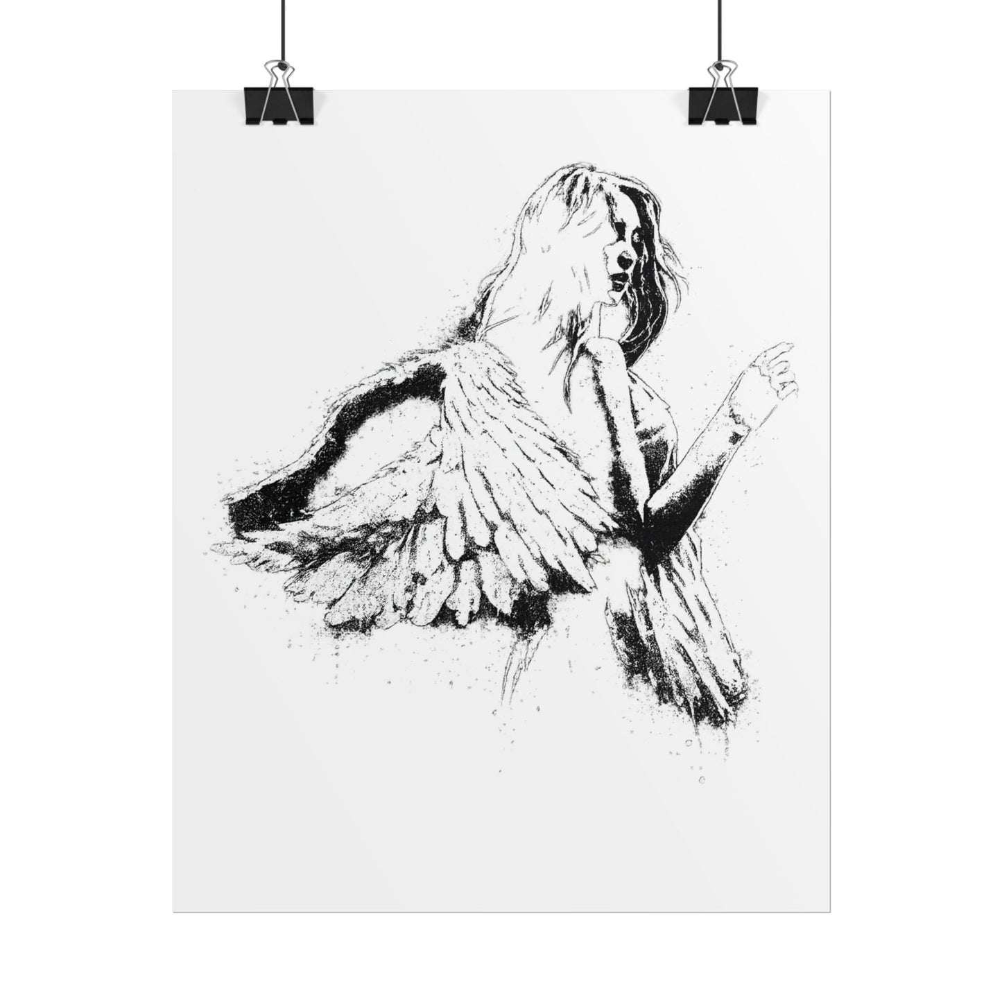 White Angel Rolled Poster Limited Edition